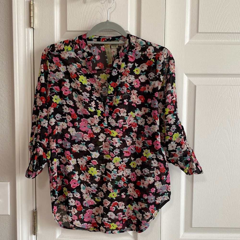 Dizzy Love Floral Blouse